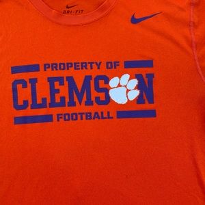Men’s Nike Clemson DriFit T-Shirt.